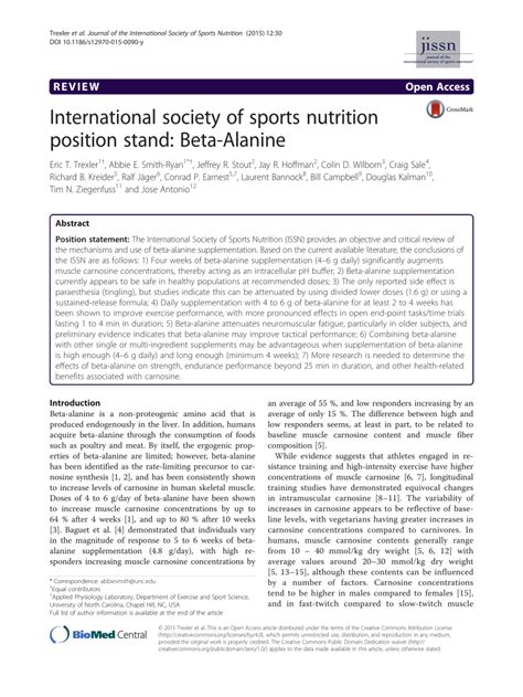 International society of sports nutrition position stand: Beta.